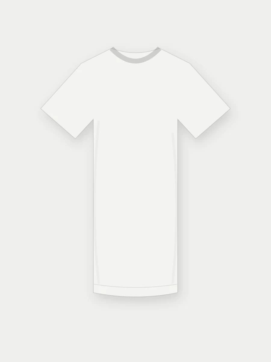 Heavyweight Basic Tee back view