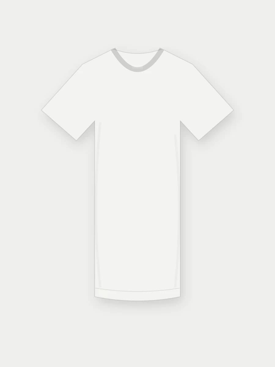 Heavyweight Basic Tee front view